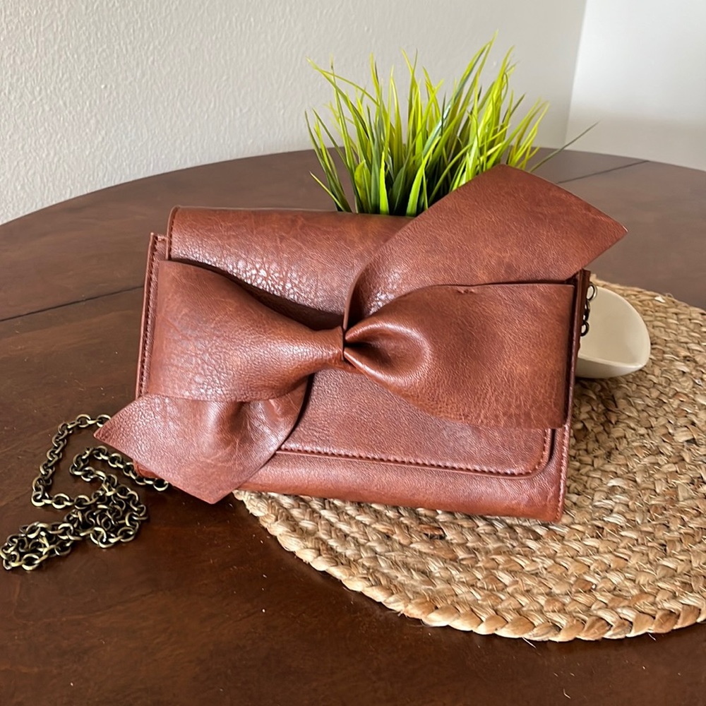 Anthropologie Bow Clutch
